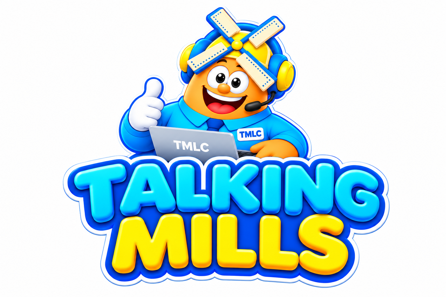 Talking Mills mascot